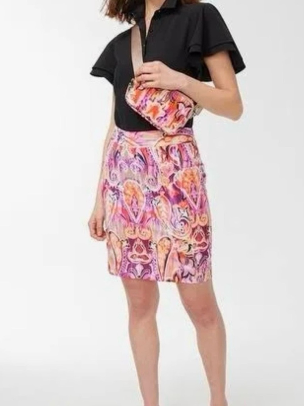 CHICO'S Zenergy 40th Anniversary Neema Fabric Golf Skort